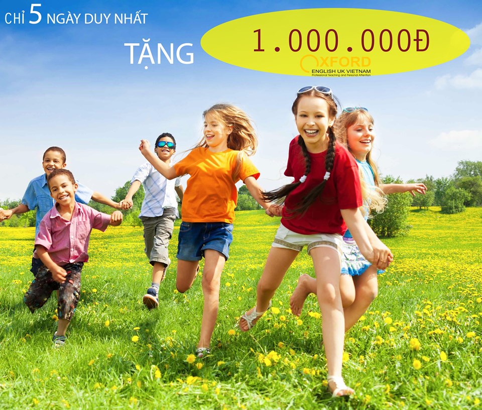 Chỉ 5 ngày duy nhất: Tặng 1.000.000đ khi tham gia trại hè "AMAZING SUMMER"